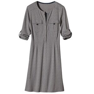 Patagonia Gray Kamala Henley Dress Size Small
